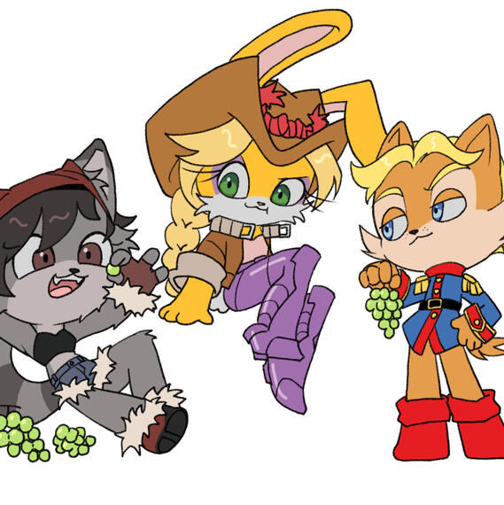 Antoine x Bunnie x Kiwi